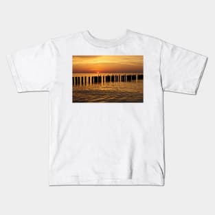 Dusk at seaside Kids T-Shirt